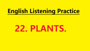 Learn English through Story - Plants - Level 1