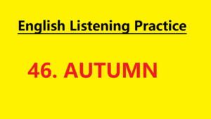 Learn English through Story - Autumn - Level 1