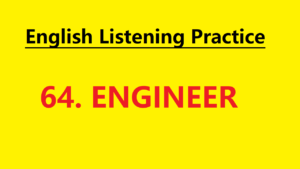 Learn English through Story - Engineer - Level 1