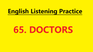 Learn English through Story - Doctors - Level 1